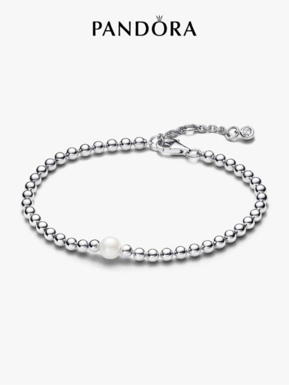 Pandora Treated Freshwater Cultured Pearl & Beads Bracelet
